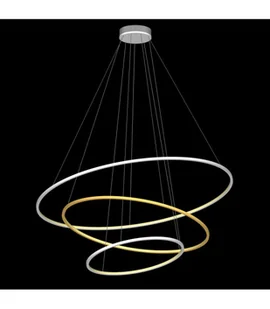 Lampa wisząca ECHO Wewnętrzny 60+90+120 LED 119W 3000K-kolor do wyboru - Lampy sufitowe - miniaturka - grafika 1