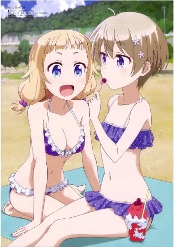 Plakat Anime Manga New Game+ ng_073 A2 (custom)