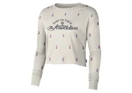 Koszulki męskie - Nike Nba 31 Women'S Croop Long-Sleeve Birch Heather - miniaturka - grafika 1