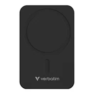 Powerbanki - Verbatim, powerbank z ładowaniem bezprzewodowym, 5V, ładowanie telefonu, 32223, 20000mAh, Mocowanie magnetyczne, Czarny - miniaturka - grafika 1