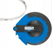 Inne urządzenia pomiarowe - Miara Taśma miernicza z włókna szklanego 10m HOGERT - miniaturka - grafika 1