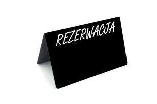 Tabliczka Rezerwacja Stojak Na Stolik Do Pisania - Przybory szkolne - miniaturka - grafika 1