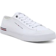 Trampki męskie - Tommy Hilfiger Tenisówki CORPORATE VULC CANVAS - miniaturka - grafika 1