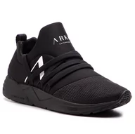 Sneakersy damskie - ARKK COPENHAGEN Sneakersy Raven Mesh S-E15 IL1403-0099-W All Black/White - miniaturka - grafika 1