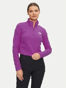 The North Face Polar Glacier NF0A855N Granatowy Regular Fit - Bluzy damskie - miniaturka - grafika 1