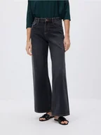 Spodnie damskie - Reserved - Jeansy baggy fit - czarny - miniaturka - grafika 1