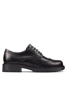 Clarks Oxfordy Orinoco2 Limit 26163621 Czarny - Półbuty damskie - miniaturka - grafika 1