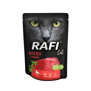 RAFI Cat Adult z wołowiną 300g - Mokra karma dla kotów - miniaturka - grafika 1
