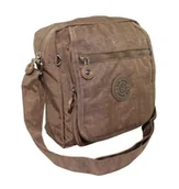 Torebki damskie - Stylowa Pozioma Torba Mała Na Ramię Bag Street NR 2229 BRĄZOWA 22 x 21 x 6 [cm] - miniaturka - grafika 1