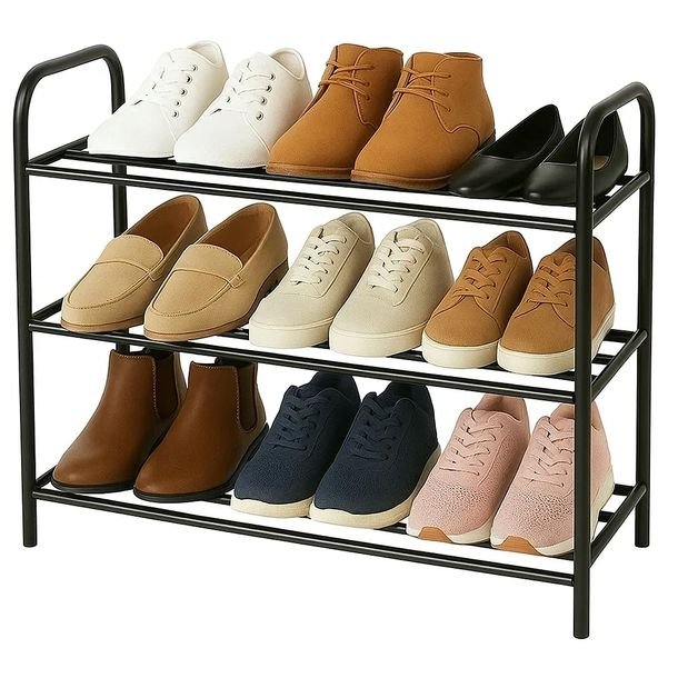 Szafka Na Buty Półka Regał Stojak Obuwie Solidna Metalowa Solidna Loft