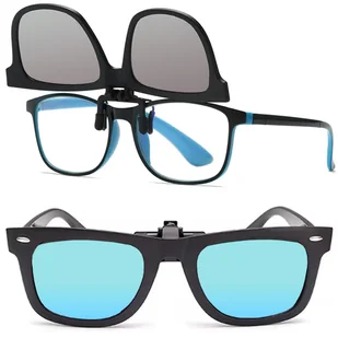 Nakładki Polaryzacyjne URBAN BLUE - Unisex UV-400 - Okulary przeciwsłoneczne - miniaturka - grafika 1