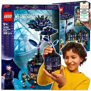 ZESTAW LEGO DLA CHŁOPCA I DZIEWCZYNKI LEGO WEDNESDAY Czarna Dalia z Wazonem Lego Kwiat Seria WEDNESDAY ADDAMS (76784) Prezent Dla Chłopca Wnuczka .. - Klocki - miniaturka - grafika 1