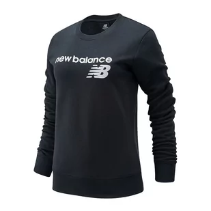 Bluza New Balance WT03811BK - czarna - Bluzy sportowe damskie - miniaturka - grafika 1