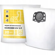 Worki do odkurzaczy - 20x Worek do Odkurzacza Kärcher MV 5 P Syntetyczny Flizelinowy Worki Duż G9 - miniaturka - grafika 1