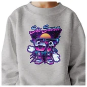 Bluzy dla dziewczynek - BLUZA DZIECIĘCA 67 SIX SEVEN VIRAL DLA CHŁOPCA DZIEWCZYNKI 146-152 - miniaturka - grafika 1