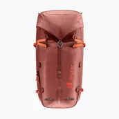 Sprzęt wspinaczkowy - Plecak wspinaczkowy deuter Guide 34+8 l redwood/papaya - miniaturka - grafika 1