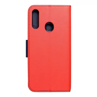Samsung Kabura Fancy Book do A20s czerwony / granatowy - Etui i futerały do telefonów - miniaturka - grafika 1