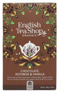 English Tea Shop English Tea Shop Chocolate Rooibois Vanilla - 20 saszetek - Herbata - miniaturka - grafika 1