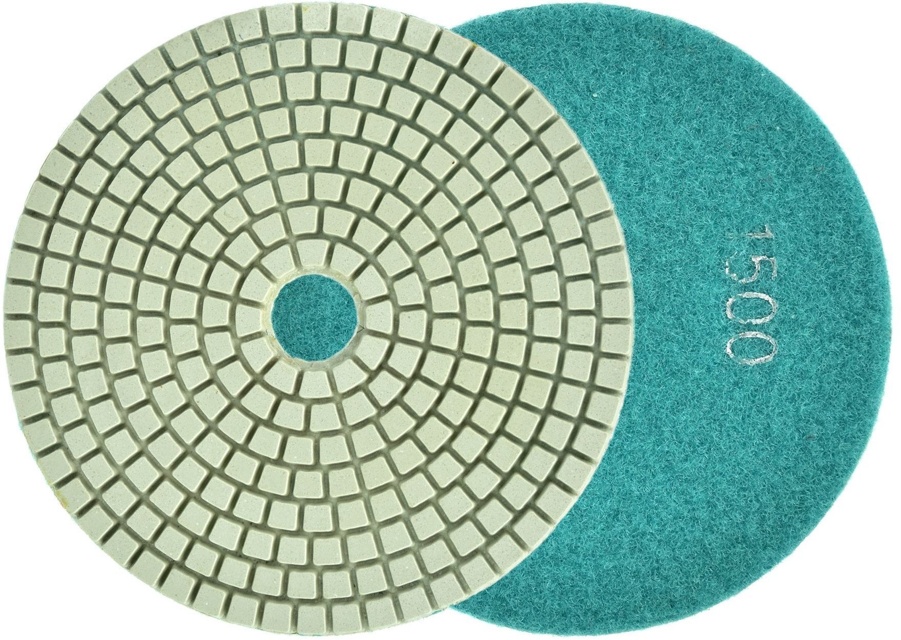 Geko Tarcza polerska do szlifowania gresu na mokro 125mm GR1500 25/250