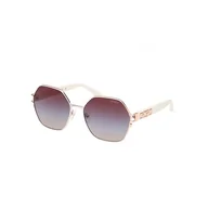 Okulary przeciwsłoneczne - Guess GU7913 Okulary przeciwsłoneczne, Kobiety, Ivory (Czerwony), Jeden rozmiar - miniaturka - grafika 1