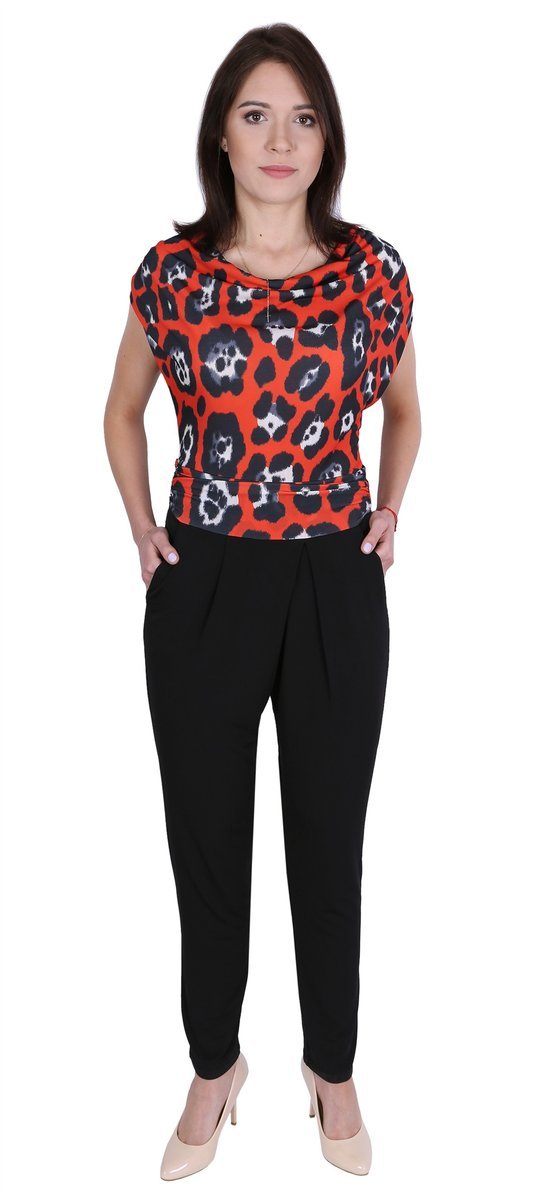 John Zack kombinezon pomarańczowa panterka L