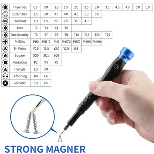 Jvma 76 in 1 Precision Telecommunication Tool Set （YMZ） - Narzędzia sieciowe - miniaturka - grafika 2