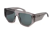 Okulary przeciwsłoneczne - Okulary JUST CAVALLI SJC097-580819. Okulary przeciwsłoneczne, Kolor szary. Kobieta. - miniaturka - grafika 1