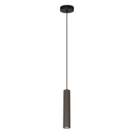 Lampy sufitowe - Rilok lampa wisząca 1xGU10 brązowa PND-83920-1-BRO - miniaturka - grafika 1