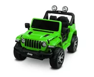 Pojazdy elektryczne dla dzieci - Toyz, Pojazd na akumulator, Jeep Rubicon, Zielony - miniaturka - grafika 1