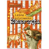 Kolorowanki, wyklejanki - Leśna kolorowanka Zwierzęta Nowa - miniaturka - grafika 1