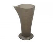 Pozostałe akcesoria fryzjerskie - Menzurka Fryzjerska Biała 120ml - miniaturka - grafika 1