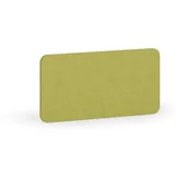 Inne meble biurowe - Parawan akustyczny na stół, tekstylny, 80 x 40 cm, zielony - miniaturka - grafika 1