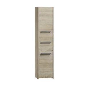 Topeshop Szafka łazienkowa MODEL 43, dąb sonoma, 40x30x170 cm - Szafki łazienkowe - miniaturka - grafika 2