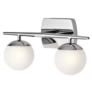 KICHLER Kinkiet LED IP44 2pł JASPER KL/JASPER2 BATH KICHLER ELSKL/JASPER2 BATH - Lampy ścienne - miniaturka - grafika 1