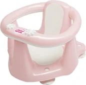 Wanienki dla dzieci - OK Baby, Siedzisko do wanny, Flipper Evolution, jasnoróżowe, 39,5x37,5x24 cm - miniaturka - grafika 1