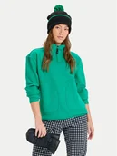 Bluzy damskie - Roxy Polar Moonrising ERJFT04972 Zielony Regular Fit - miniaturka - grafika 1