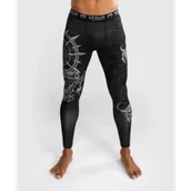 Kimona, stroje i obuwie - Venum Legginsy Kompresyjne Gladiator 5.0 Black/Silver - miniaturka - grafika 1