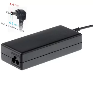Akyga Zasilacz do notebooka AK-ND-20 19.5V 4.7A 92W 6.5 x 4.4 mm + pin SONY 1.2m AK-ND-20 - Zasilacze do laptopów - miniaturka - grafika 1