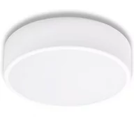 Lampy sufitowe - Euluna Lampa sufitowa Cleo 300, czujnik, 30 cm biała - miniaturka - grafika 1