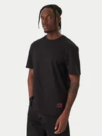 Koszulki męskie - HUGO T-Shirt Danoto 50553144 Czarny Regular Fit - miniaturka - grafika 1