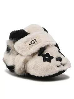Buty dla chłopców - Kapcie I Bixbee Panda Stuffie 1130376I Biały - Ugg - grafika 1