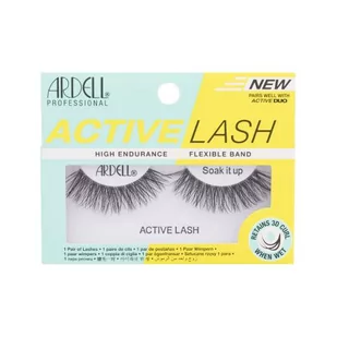 Ardell Active Lash Soak It Up sztuczne rzęsy 1 szt dla kobiet Black - Sztuczne rzęsy i akcesoria - miniaturka - grafika 1