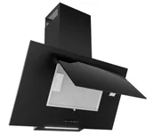 Okapy kuchenne - Raven EOK001C Czarny - miniaturka - grafika 1