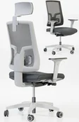 Fotele i krzesła biurowe - Fotel biurowy SKILL SKNW atest wytrzymałości do 150 kg - miniaturka - grafika 1