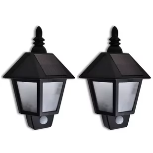 Vida Ścienna lampa solarna z sensorem ruch x 2 V-270518 - Lampy ogrodowe - miniaturka - grafika 1