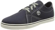 Trampki męskie - Timberland Męskie trampki Skape Park Canvas Vulc Ox Basic, Granatowe płótna, 44.5 EU - miniaturka - grafika 1