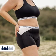 Bielizna sportowa damska - Sportowe bokserki Menstruacyjne - Średnio obfite krwawienie - Model n°12 - miniaturka - grafika 1