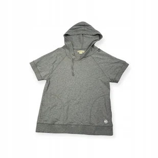 Wciągana bluza damska na krótki rękaw z kapturem MICHAEL KORS M - Michael Kors - Bluzy damskie Wciągana bluza damska na krótki rękaw z kapturem MICHAEL KORS M - Michael Kors - Bluzy damskie - miniaturka - grafika 1