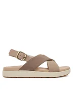 Sandały damskie - Keen Sandały Elle Luxe 1030523 Beżowy - miniaturka - grafika 1