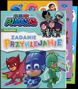 Media Service Zawada PJ Masks. Pidżamersi. Zadanie Przyklejanie - praca zbiorowa - Kolorowanki, wyklejanki - miniaturka - grafika 2